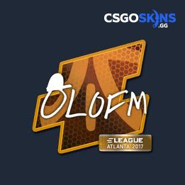 Sticker Olofmeister Atlanta 2017 CSGOSKINS GG