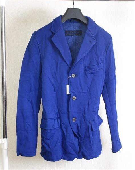 COMME des GARCONS HOMME コムデギャルソンオム ポリ縮 3Bジャケット size S 縮絨 メンズ(テーラードジャケット ...