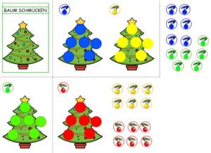 Aufgabenmappe Baum schmücken gpaed de