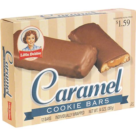 Little Debbie Caramel Cookie Bars, Pre-Priced | Doughnuts, Pies & Snack ...