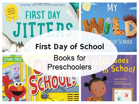 First Day of School Books for Preschoolers » Preschool Toolkit