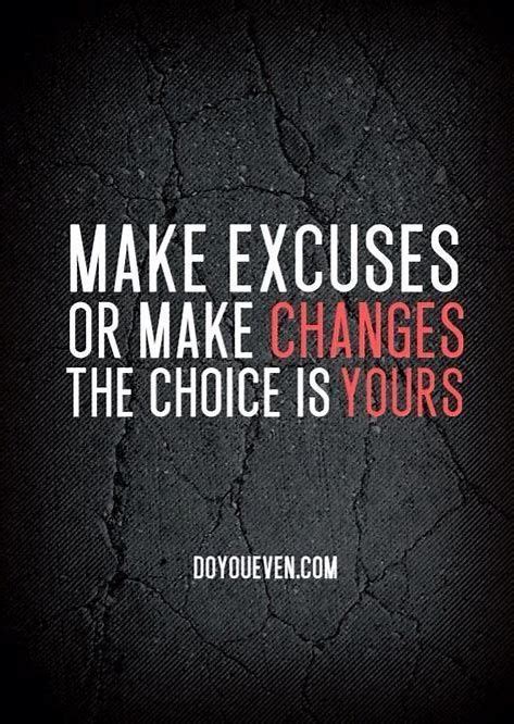 Stop Making Excuses Quotes ShortQuotes Cc