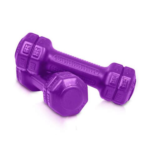 Ripley Mancuerna Plastificada 1kg Morado Unidad