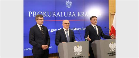 Konferencja Prokuratora Generalnego dotycząca śledztwa w sprawie