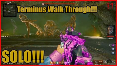 How To SOLO The Terminus Main Quest Easter Egg In Call Of Duty Black