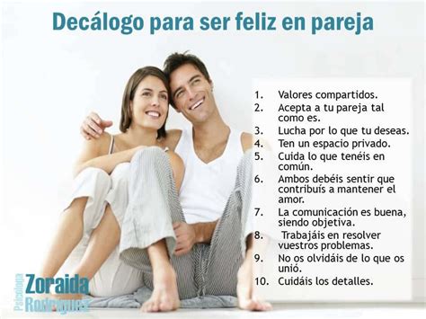 Consejos Para Ser Feliz Con Tu Pareja Recomendaciones Psicologistica