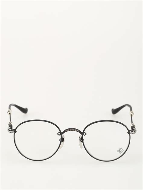 Glasses Chrome Hearts Bubba Black Titanium Eyeglasses Bubbaambkp