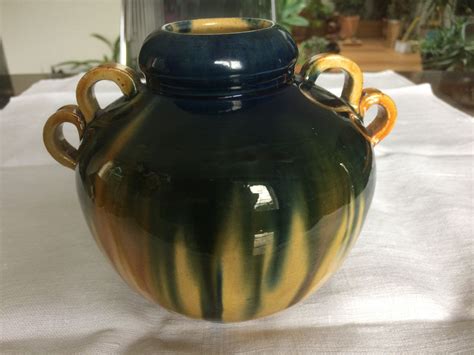 Beau vase Vallauris signé Luckyfind