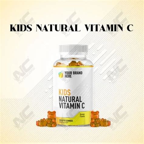 Brand Private Label Kids Vitamin C Gummies Pack Of 30 At Rs 64bottle