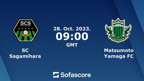 SC Sagamihara Vs Matsumoto Yamaga FC Resultados En Vivo H2H Y