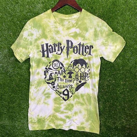 Vintage Harry Potter Tie Dye T Shirt Size S Grailed