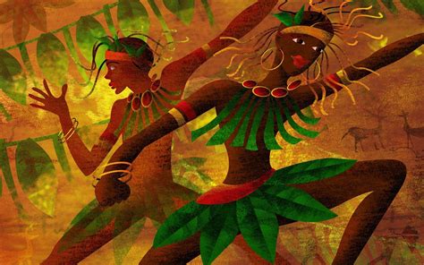 African Paintings Wallpapers Wallpaper Cave