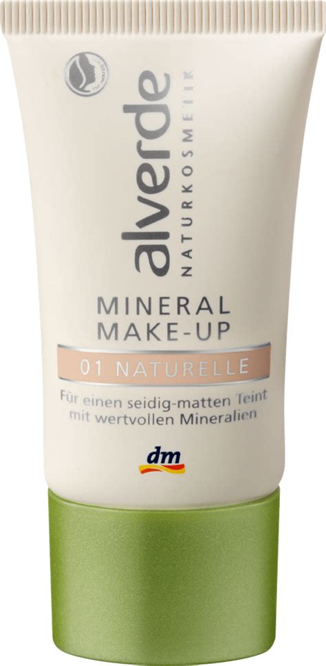 Alverde NATURKOSMETIK Mineral Make Up Naturelle 01 30 Ml Dauerhaft