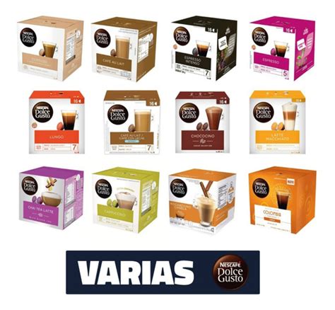 Pack X Cajas De Capsulas Nescafe Dolce Gusto A Elecci N Cpt Oficina