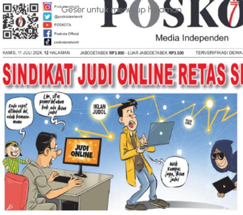 Sindikat Judi Online Retas Situs Pemerintahan 9GAG