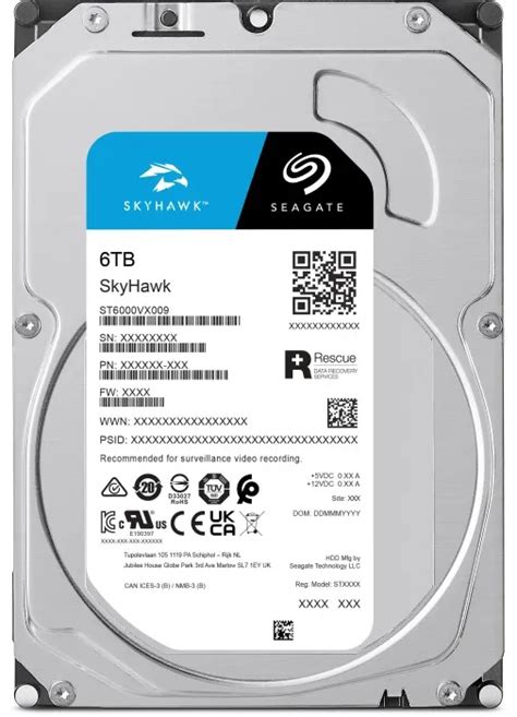 Buy Seagate Skyhawk Inch Tb Serial Ata Iii Internal Hard Drive