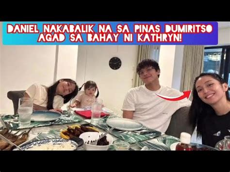 Omg Daniel Padilla Nakabalik Na Sa Pinas Dumiritso Agad Sa Bahay Ni