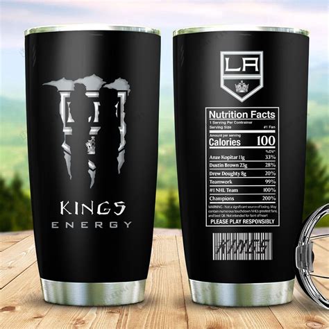 Los Angeles Kings American Hockey Team Monster Energy Nutrition Facts