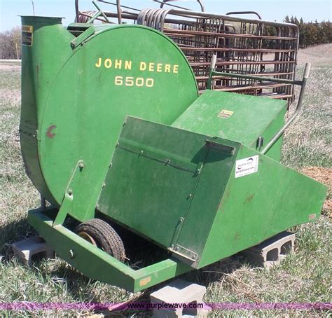 John Deere 6500 Silage Blower In Hunter Ks Item K6758 Sold Purple Wave