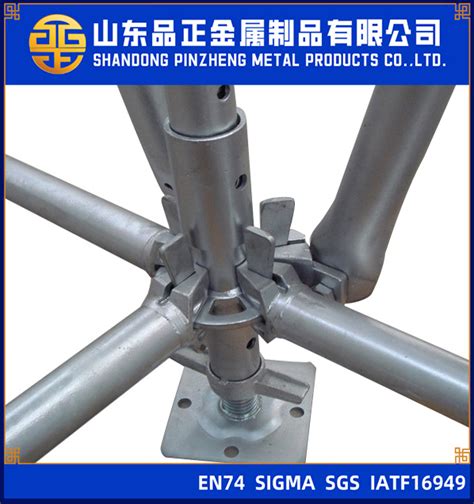 All Round Galvanized Steel Ringlock Scaffolding Tower System Comply