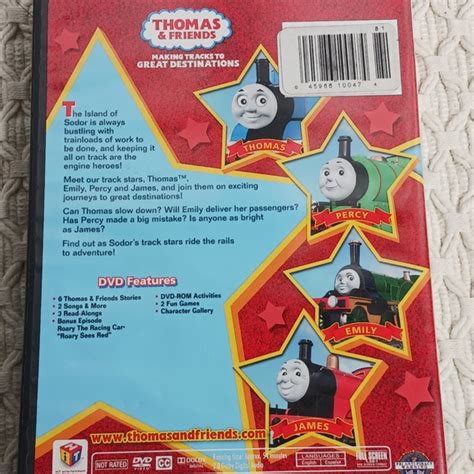 no brand | Media | Thomas Friends Thomas Track Stars Dvd Animated ...