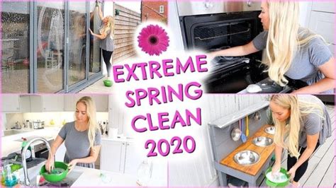 EXTREME SPRING CLEAN WITH ME DEEP CLEANING MOTIVATION EMILY NORRIS