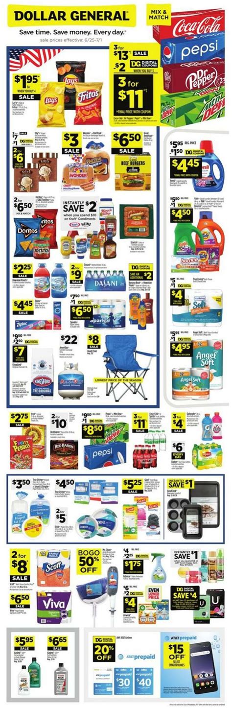 Dollar General Ad Circular 06 25 07 01 2023 Rabato