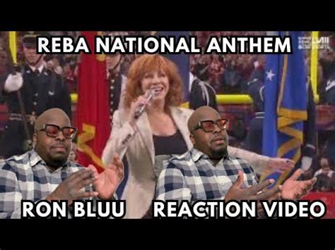 Reba McEntire Super Bowl National Anthem REACTION - YouTube