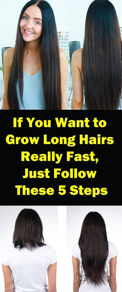 How To Get Healthy Long Hair Fast Naturally Best Simple Hairstyles