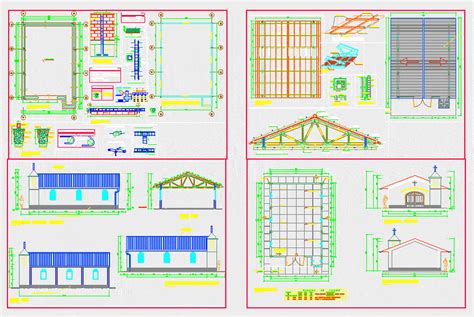 Chapel DWG Block For AutoCAD Designs CAD