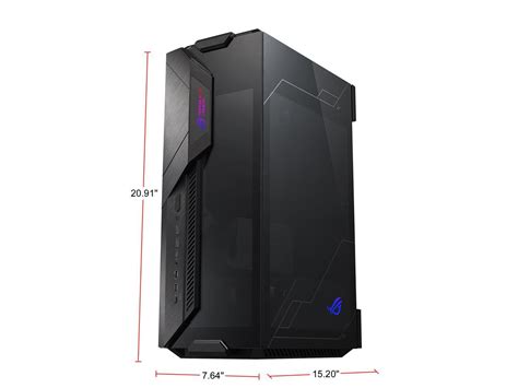 Asus Rog Z11 Mini Itxdtx Mid Tower Pc Gaming Case With Patented 11