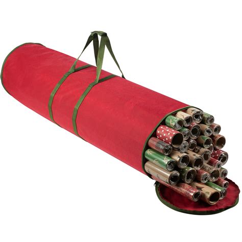 Slim Christmas Wrapping Paper Storage Bag Fits Up To 20 Standard Rolls In Nepal At Npr 4374