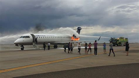 United Express Denver Airplane Emergency What Happens When Your Plane