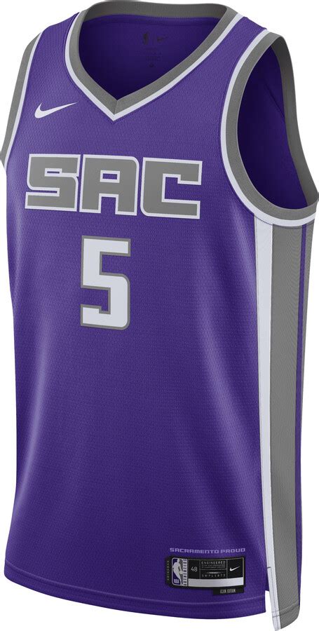 Nike Sacramento Kings Icon Edition 2022 23 Men S Dri Fit Nba Swingman Jersey In Purple