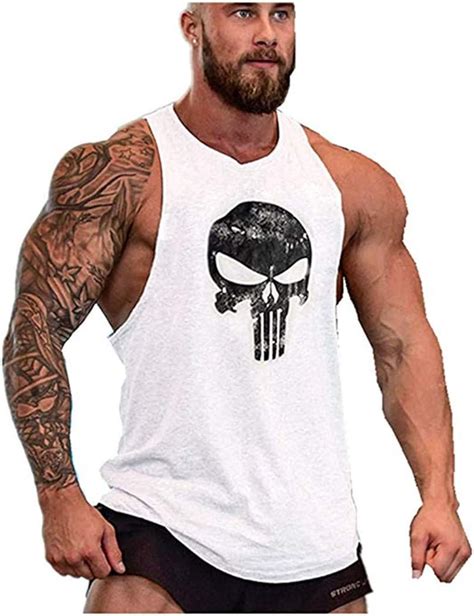 Herren Fitness Tank Top M Nner Sport Bekleidung Stringer Gym