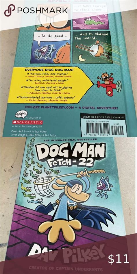 Dog Man Fetch-22 by Dav Pilkey (Picture Book) used like new. School ...