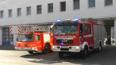 Reserve DLK Gruß HLF und DLK der Berufsfeuerwehr Essen FW1 YouTube