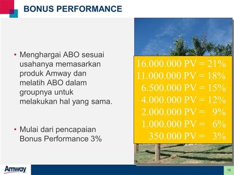 Amway Basic Compensation Plan Peluang Untuk Semua PPT