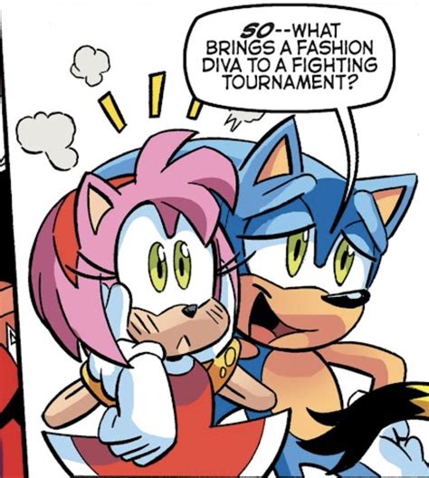 Isaiah 🏾🏳️‍🌈 On Twitter Rt Dailysonamy Sonic The Hedgehog Archie Issue 268 Page 17 18