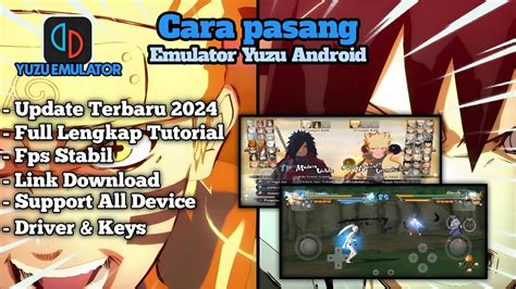 Terbaru 2024 Lengkap Cara Pasang Mainin Emulator Yuzu Android