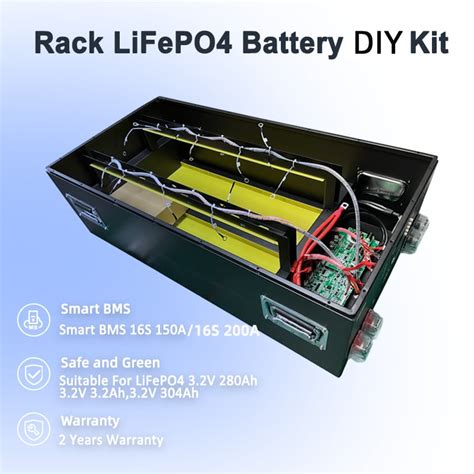 512v 320ah Diy Custom Lithium Battery Pack Kit Box