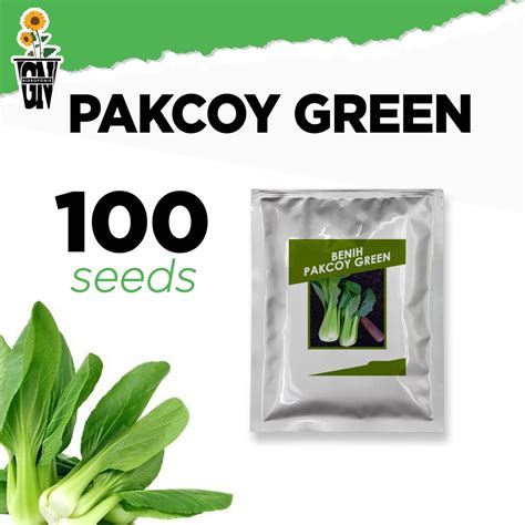 Jual Benih Super Sawi Pakcoy Green Pokcoy Hijau Sayur Dataran Rendah