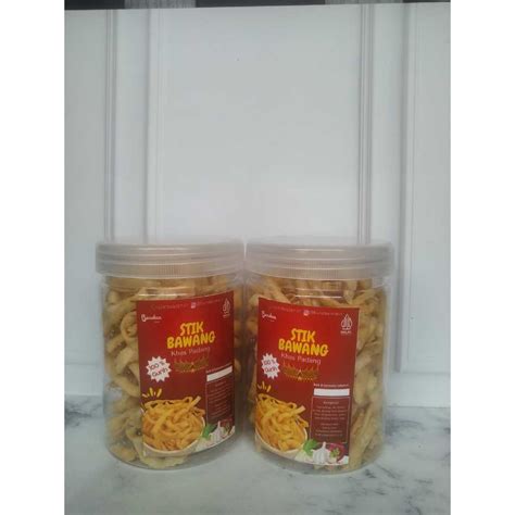 Jual Stik Bawang Khas Padang Gurih Dan Renyah Kemasan Toples Ml Kue