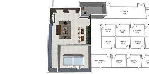 Office Building Lobby Layout