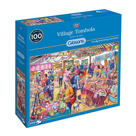 Puzzle Gibsons Village Tombola Piezas Juguetes Magin