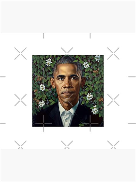 "Portait of Barack Obama Kehinde wiley" Poster for Sale by dualogy | Redbubble