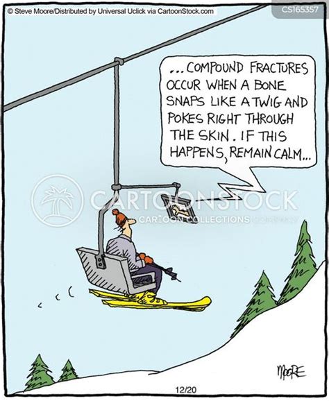 Ski Lift Cartoons and Comics - funny pictures from CartoonStock