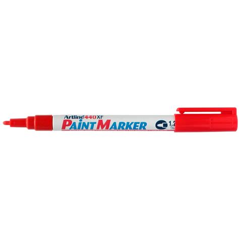 Paint Marker Artline 440xf Bullet 1 2mm Red Skout Office Supplies