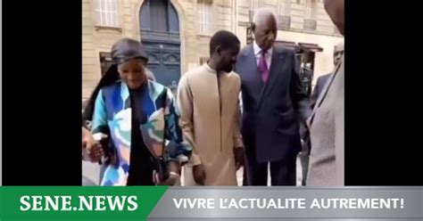 Paris Bassirou Diomaye Faye a rencontré lancien président du Sénégal