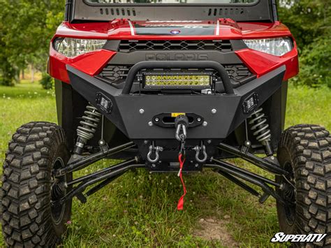 Super Atv Polaris Ranger Xp 1000 Winch Ready Bumper With Bull Bar Utv Canada